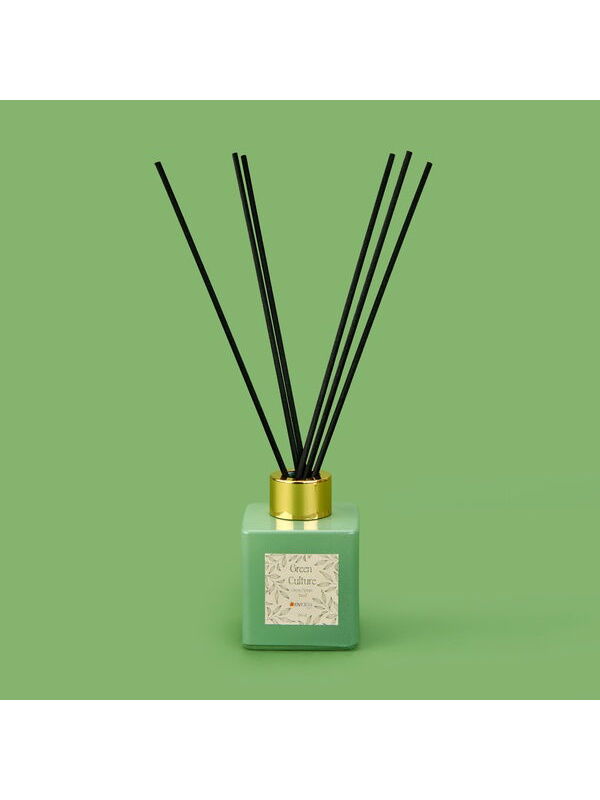 Evidea Deco Green Culture Çubuklu Oda Kokusu - Yeşil - 100 ml