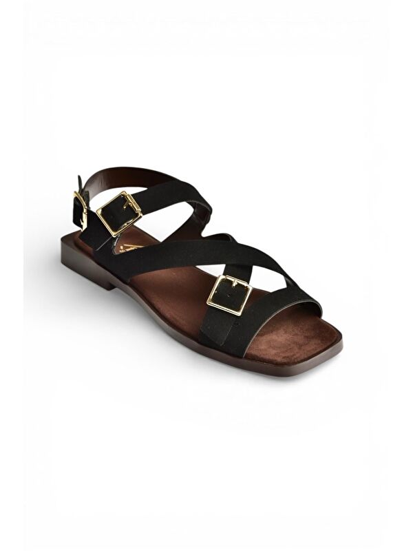 Fox Shoes Yeşil Fox Shoes Sandalet Kadın Y458702602