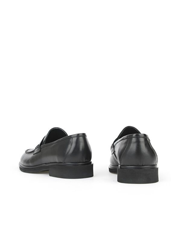 Erkek Hakiki Deri Klasik Ayakkabı 1531056Z4612 Siyah - Görsel 4