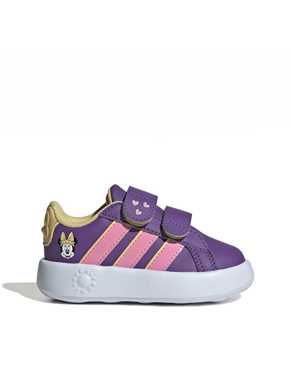 Adidas Disney Minnie Mouse Grand Court Bebek Mor Sneaker