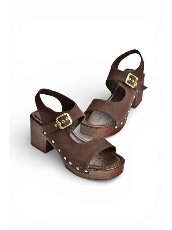Fox Shoes Kahverengi Kadın Topuklu Ayakkabı Y996793502