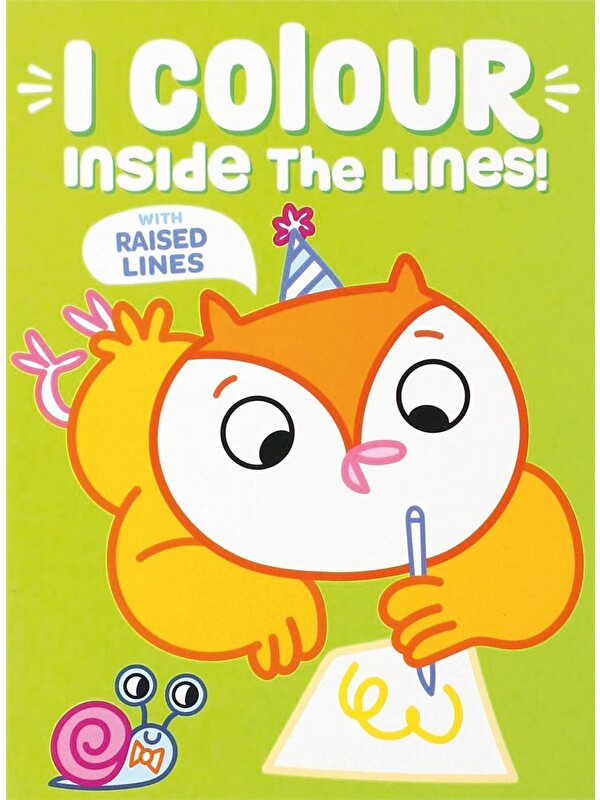 Yoyo Books I Colour Inside the Lines: Owl