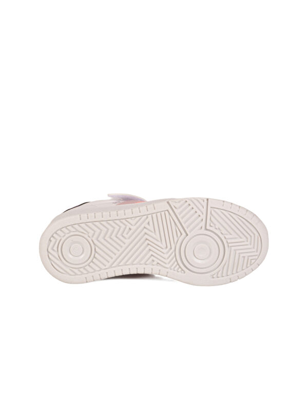 Beyaz Pudra Cırtlı Hafif Kız Çocuk Sneaker Cooper F - Görsel 6