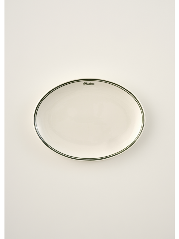 Bella Maison Bonheur Porselen Sunum Tabağı Yeşil (31 cm)