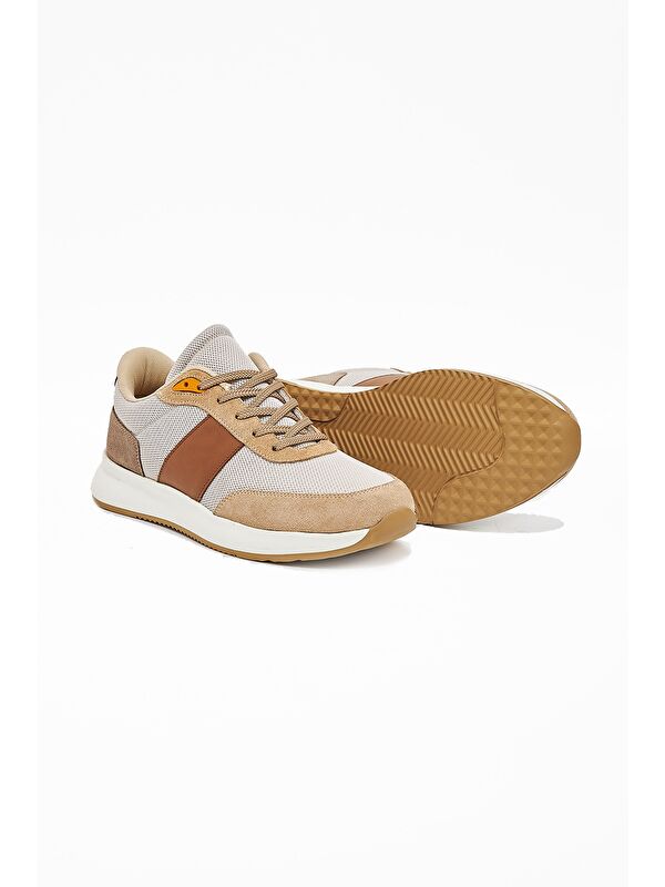 Koyu Vizon Bağcıklı Casual Ayakkabı 1033240169 - Görsel 5