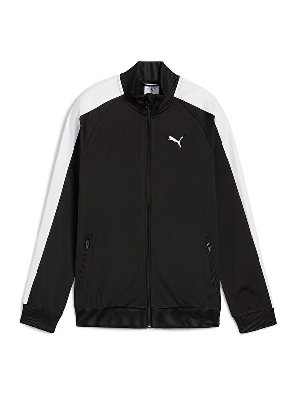 Puma T7 Always On Çocuk Siyah Dik Yaka Ceket