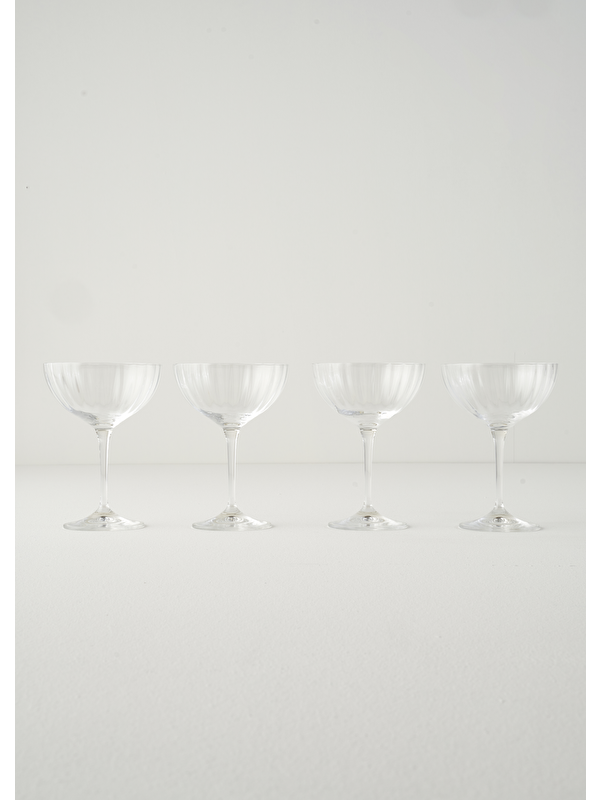 Bella Maison Columba Kristal 4'lü Cup Naturel (220 cc)