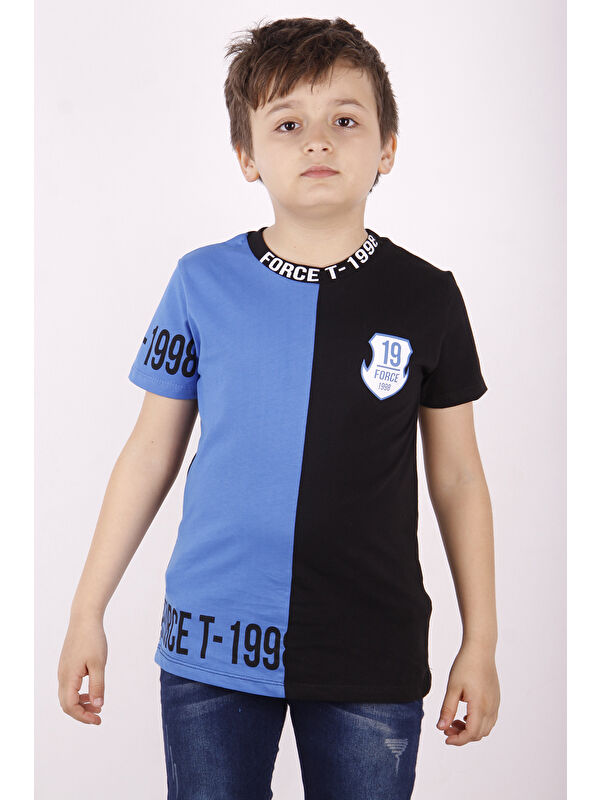 Toontoykids Erkek Çocuk Force Baskılı Parçalı Tişört