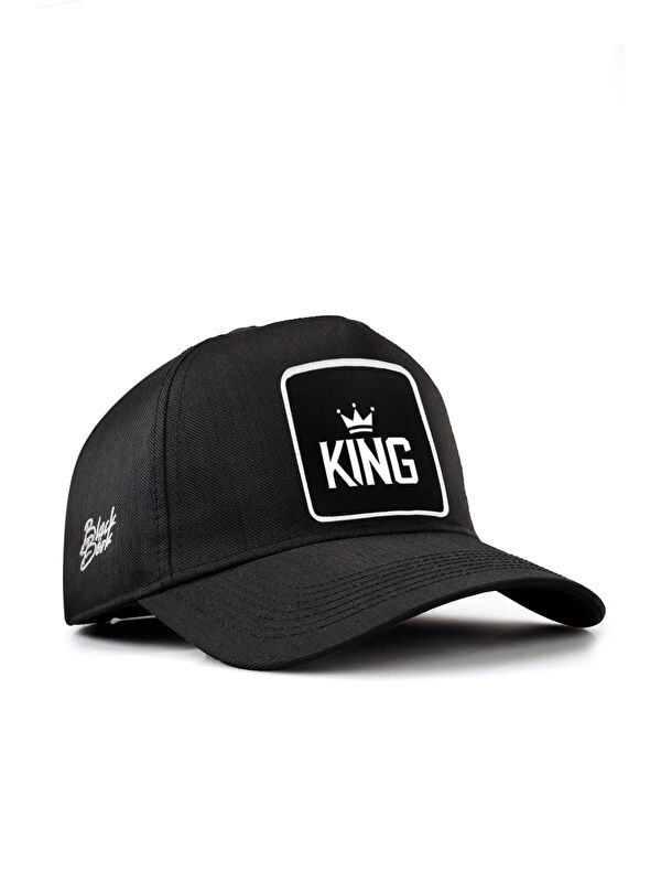 BlackBörk King Logolu Cordura Siyah Beyzbol Şapka