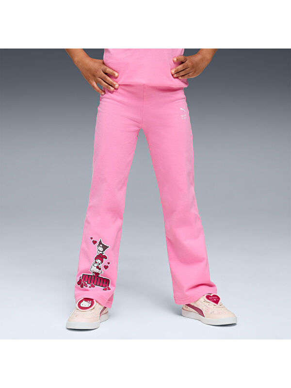Puma Hello Kitty&Friends Flared Çocuk Pembe Tayt