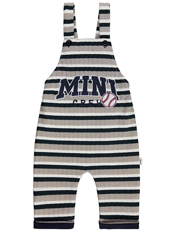 Civil Baby Mini Crew Nakışlı 6-18 Ay Slopet - Bej