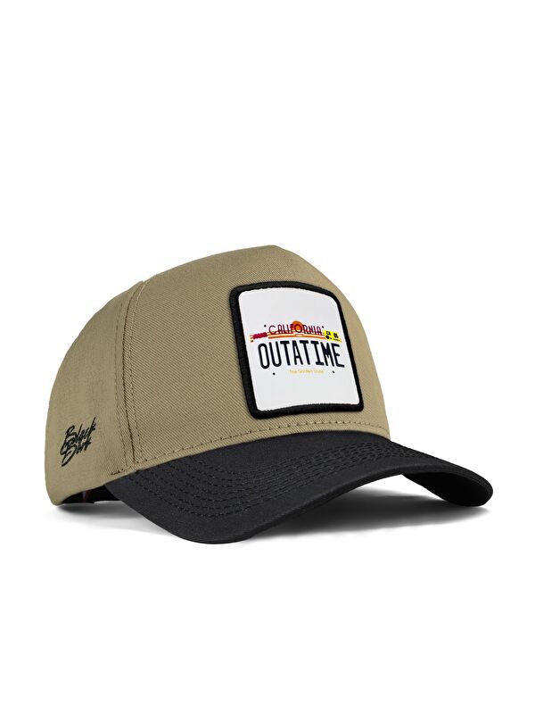 BlackBörk California Outatime Logolu Siyah-Vizon Beyzbol Şapka