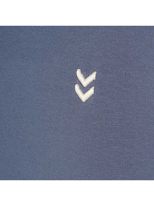 Hummel Pulse Kız Çocuk Mavi Bisiklet Yaka Sweatshirt