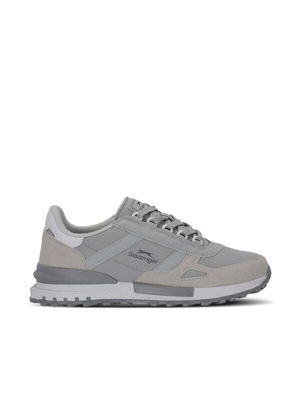 SLAZENGER SKATE Erkek Gri / Beyaz Koşu & Yürüyüş Spor Ayakkabısı