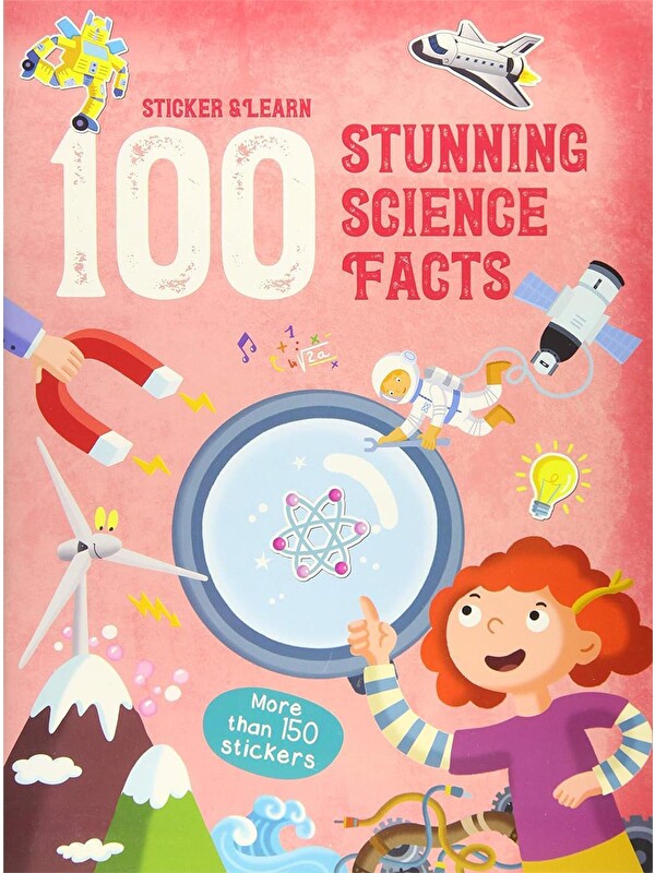 Yoyo Books 100 Facts Sticker and Learn: Stunning Science Facts