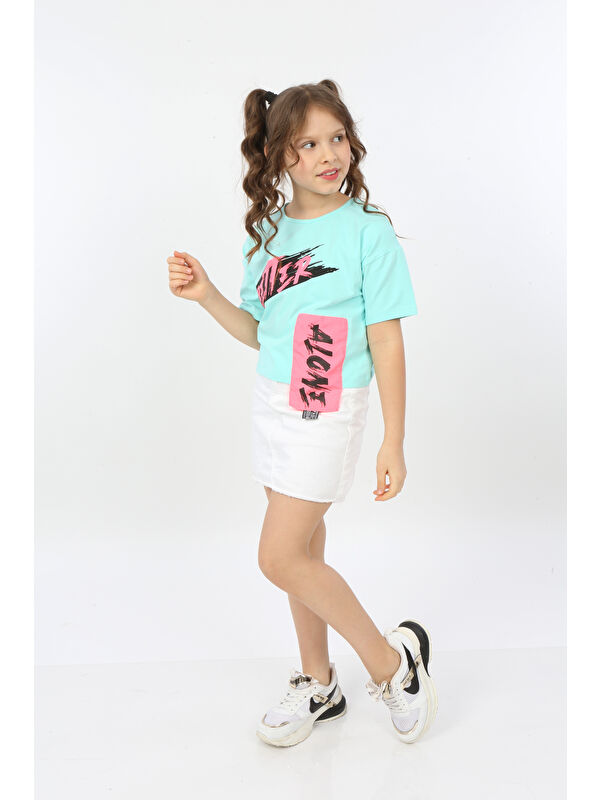 Toontoykids Kız Çocuk Better Baskılı Tişört