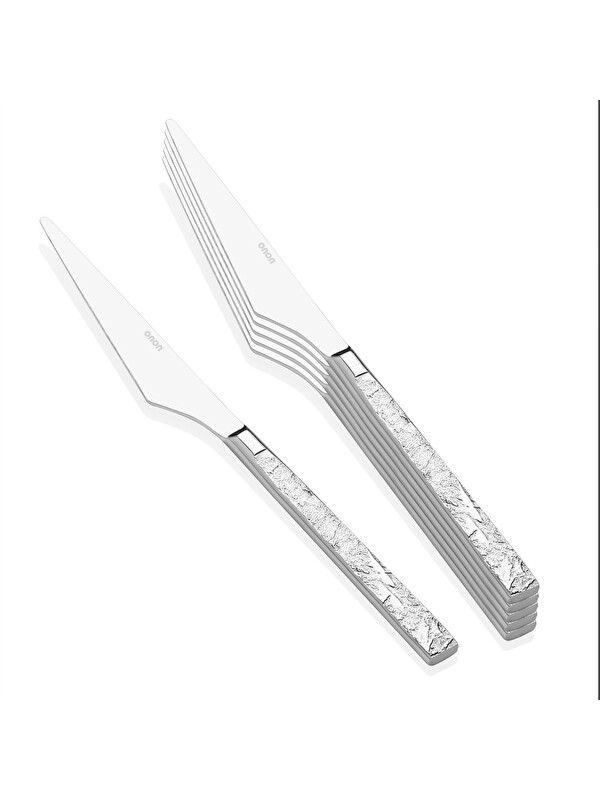 Onon Azur Pasta Bıçak 6'lı 18/10