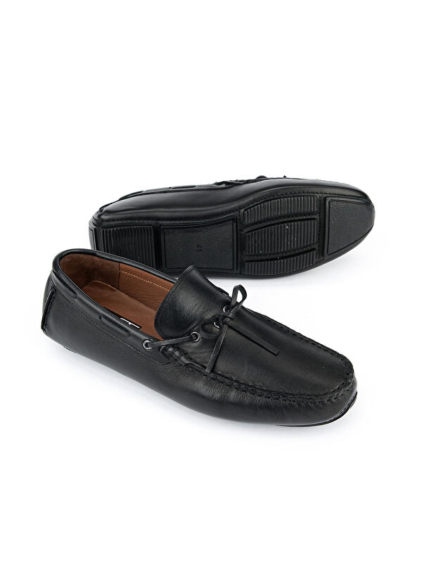 Ziya Ayakkabi Siyah Ziya Ayakkabi Hakiki Erkek Deri Günlük 1611065ZE0791