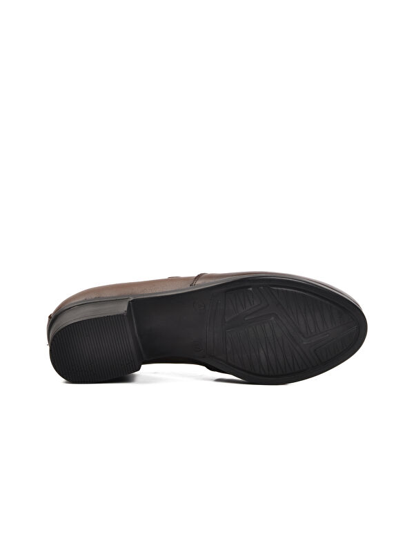 Ortopedik Hakiki Deri Ceviz Kadın Casual Ayakkabı Road318 - Görsel 6