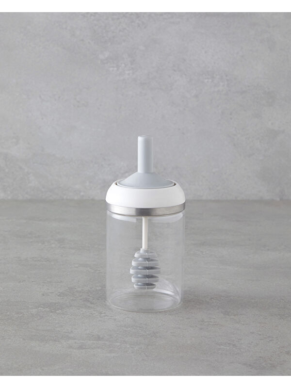 English Home Shelby Borosilikat Bal Kavanoz 400 ml Gri