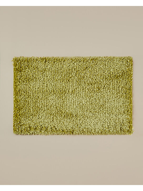 English Home Silky Shine Kaydırmaz Taban Banyo Paspası 50x80 cm Yeşil