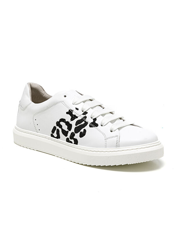 John May Kadın Sneaker ( Günlük) MAR-25Y-209-6348 Beyaz