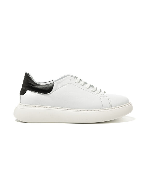 John May Erkek Sneaker ( Günlük) RC-25Y-058-R1960 Beyaz-Siyah