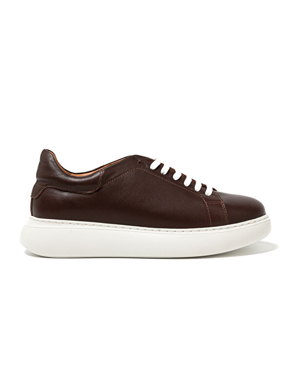 John May Erkek Sneaker ( Günlük) RC-25Y-058-R1960 Kahve Cilt