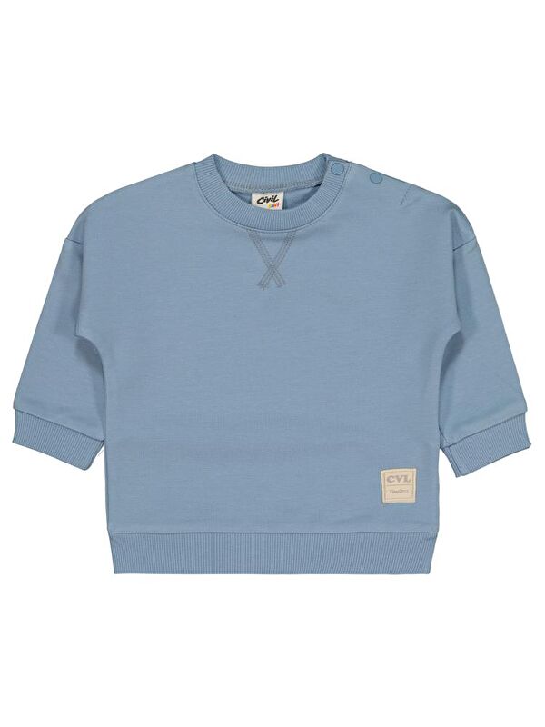 Civil Baby Basic Timeless 6-18 Ay Sweatshirt - Mavi 18-24 Ay