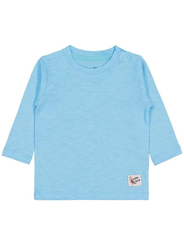Civil Baby Süs Etiketli 6-18 Ay Sweatshirt - Mavi 6-9 Ay