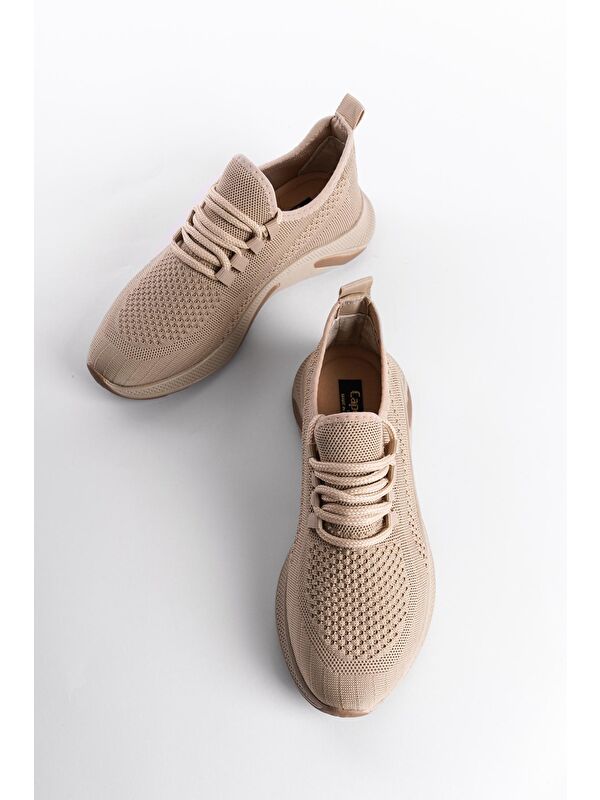 File Detaylı Kadın Sneaker - Görsel 5