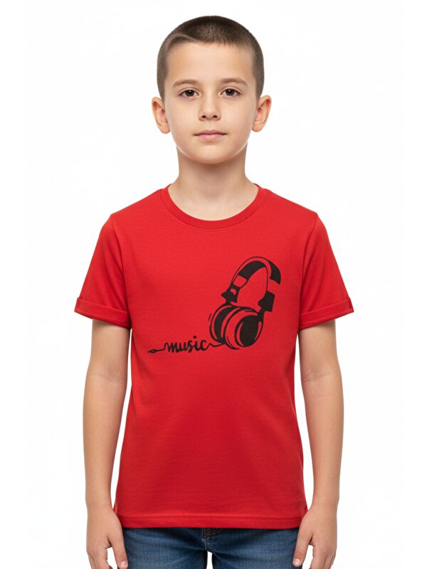 Toontoykids Erkek Çocuk Baskılı Tişört