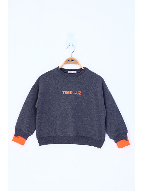 Toontoykids Kız Çocuk Timeless Baskılı Sweatshirt