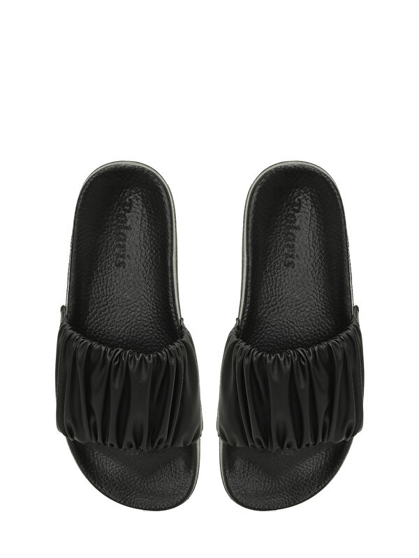 401320.Z5FX Siyah Kadın Terlik - Görsel 5