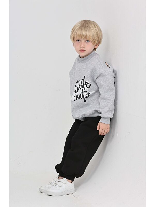 Toontoykids Erkek Çocuk Skate Arka Baskılı Eşofman Takım