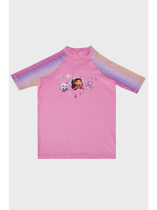 Slipstop Gaby Baskılı Uv Korumalı Kısa Kollu Mayo T Shirt ST2512120000