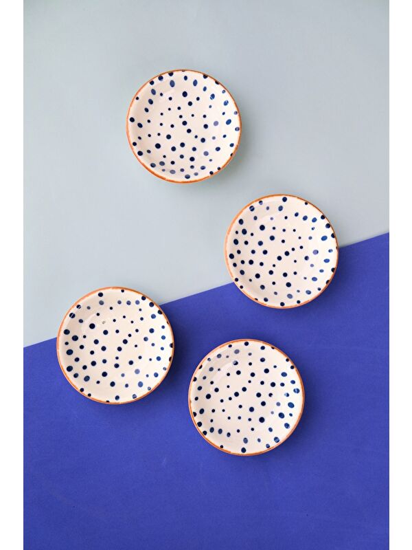TABAK EVİ Porselen Spotty Mini Kase Seti 9x2,50cm 4 Parça