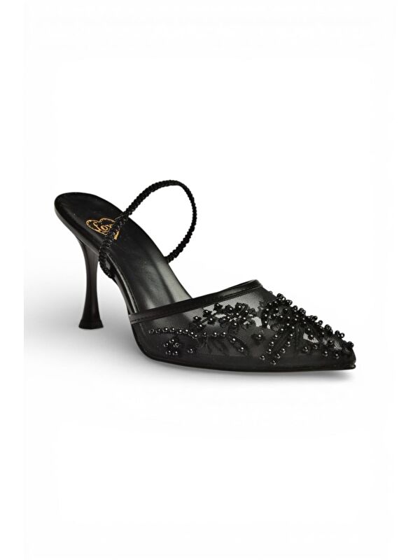Fox Shoes Siyah Kadın Topuklu Ayakkabı Y726462415