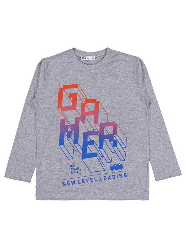 Civil Erkek Çocuk Gamer Baskılı 6-9 Yaş Sweatshirt