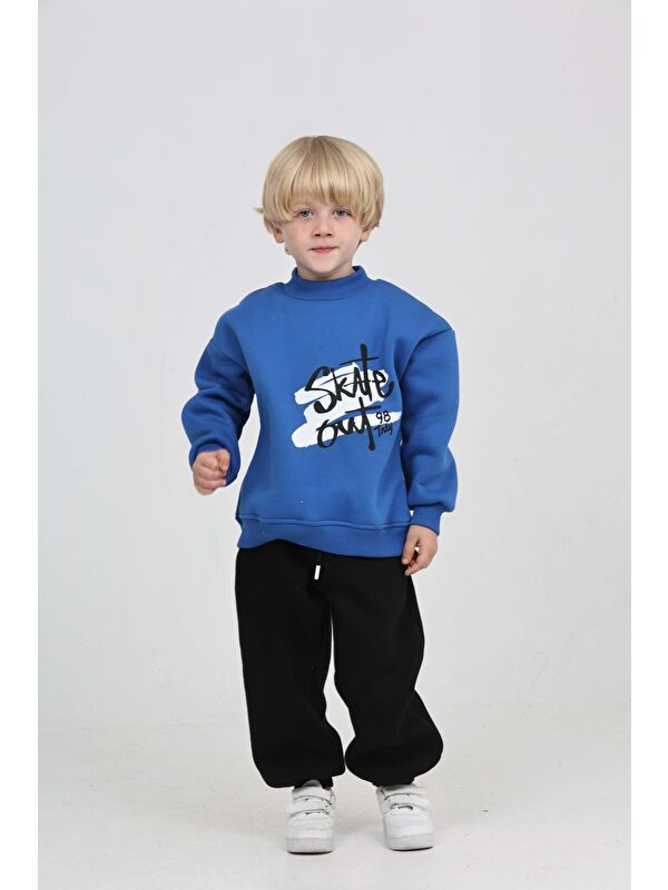 Toontoykids Erkek Çocuk Skate Arka Baskılı Eşofman Takım