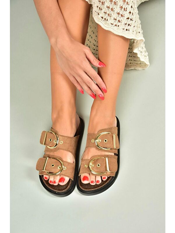 Taba Kadın Terlik U2677327 - Görsel 5