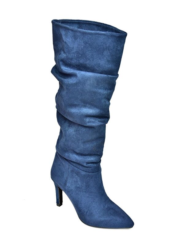 L4048680 Lacivert Kadın Çizme - Görsel 3