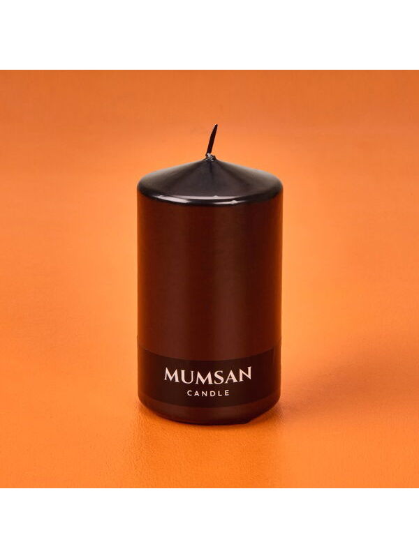 Mumsan Baton Mum - Metalik Siyah – 6x10 cm