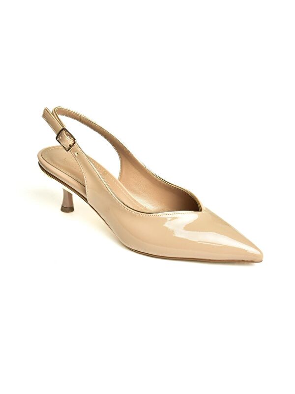 U8205033 Ten Kadın Topuklu Ayakkabı - Görsel 3