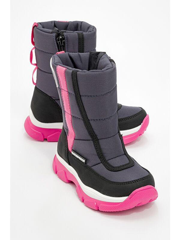 Kız Çocuk Gri Su Geçirmez Anatomik Günlük Bot - Görsel 3