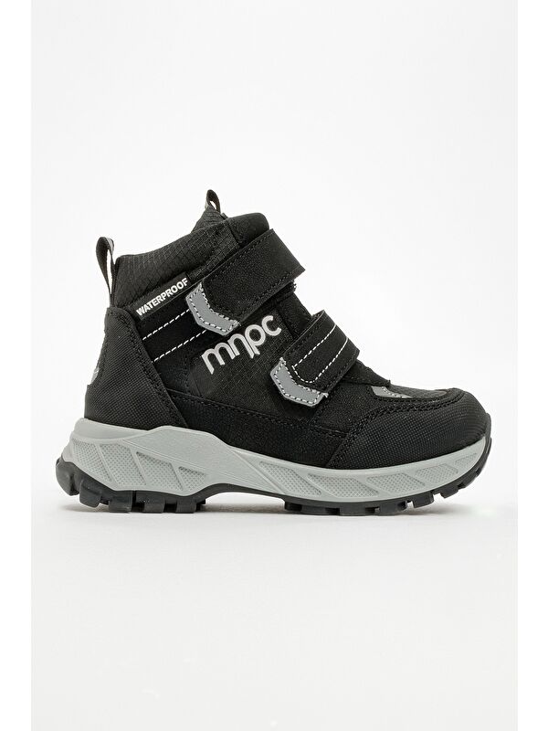 Erkek Çocuk Siyah Su Geçirmez Anatomik Günlük Bot - Görsel 5