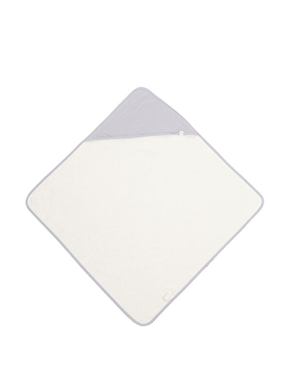 İrya Joy of Colors Organik Pamuk Müslin Bebek Kundak Gri 75x75