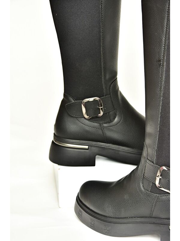 T9963320 Siyah Kadın Çizme - Görsel 6