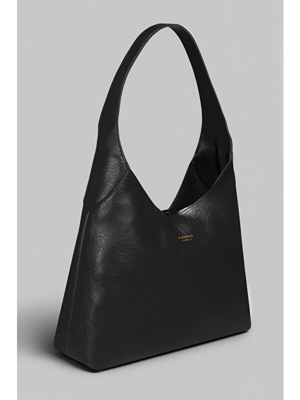 Housebags Hudson Omuz Çantası - Structured Siluet, Lacivert