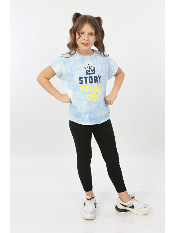 Toontoykids Kız Çocuk Story Soul Baskılı Tişört